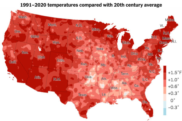 Warming Graph